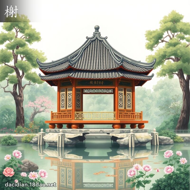 榭 - 国语大辞典配图
