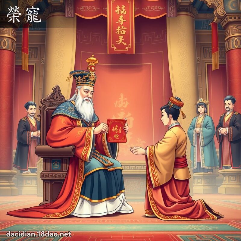 荣宠 - 国语大辞典配图