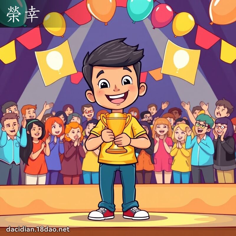 荣幸 - 国语大辞典配图