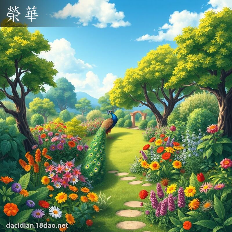 荣华 - 国语大辞典配图