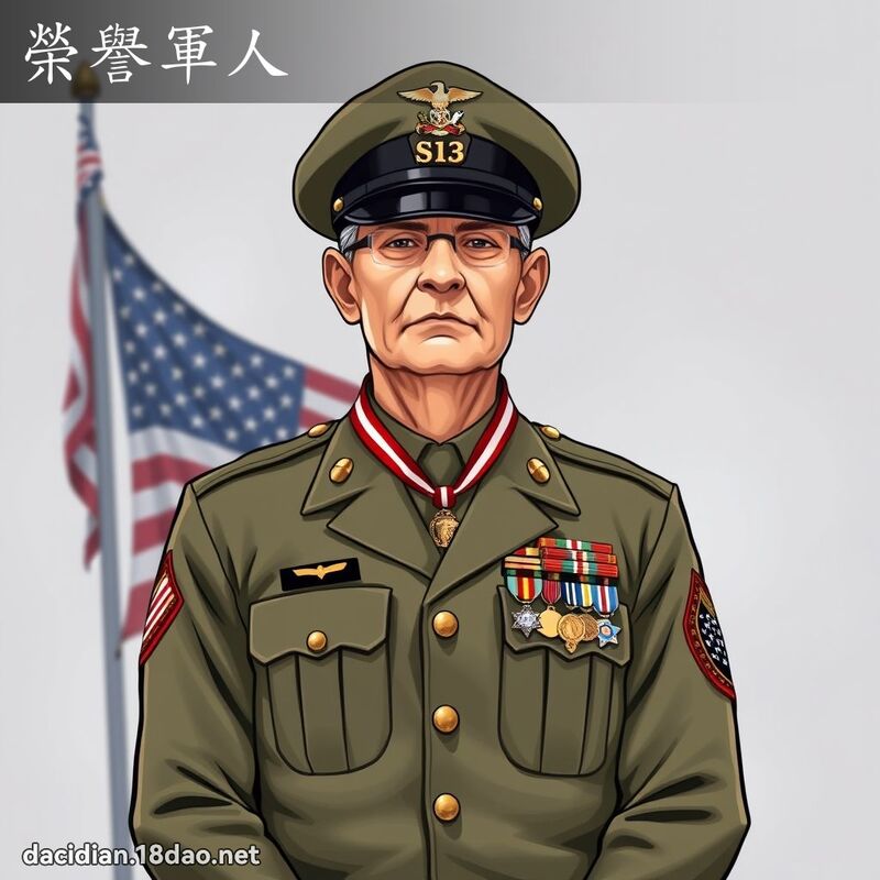 榮譽軍人 - 國語大辭典配圖