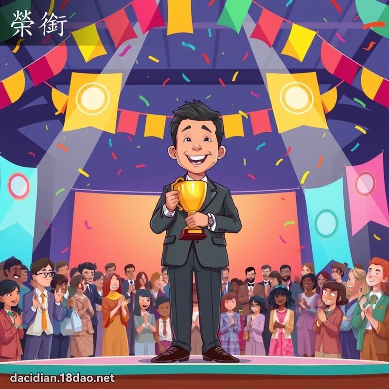 榮銜 - 國語大辭典配圖