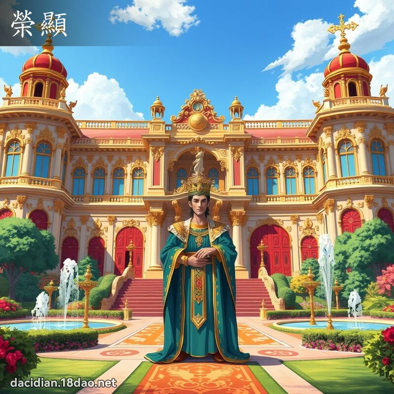 荣显 - 国语大辞典配图