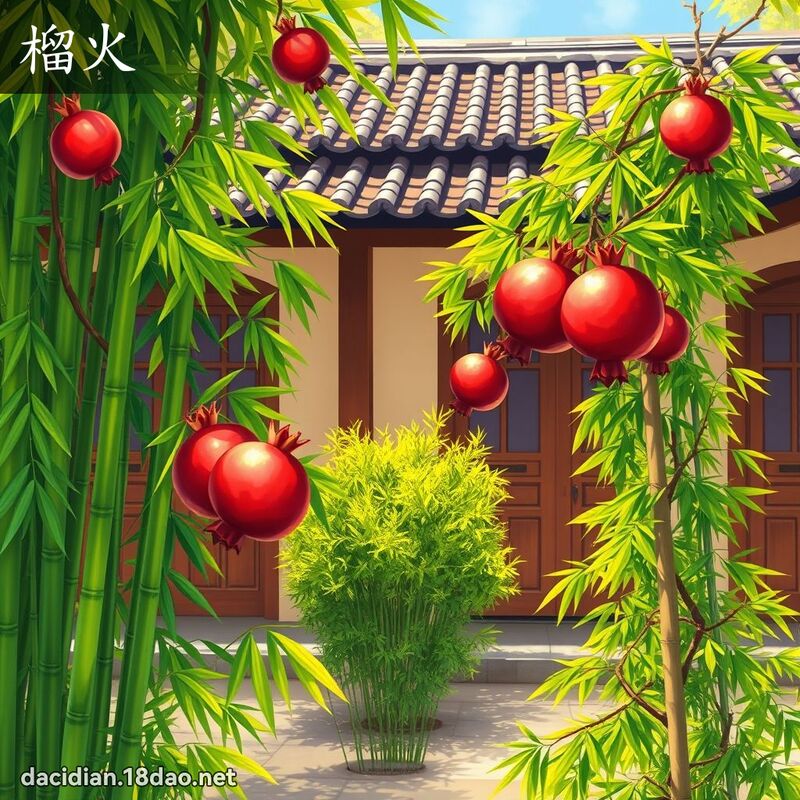 榴火 - 國語大辭典配圖