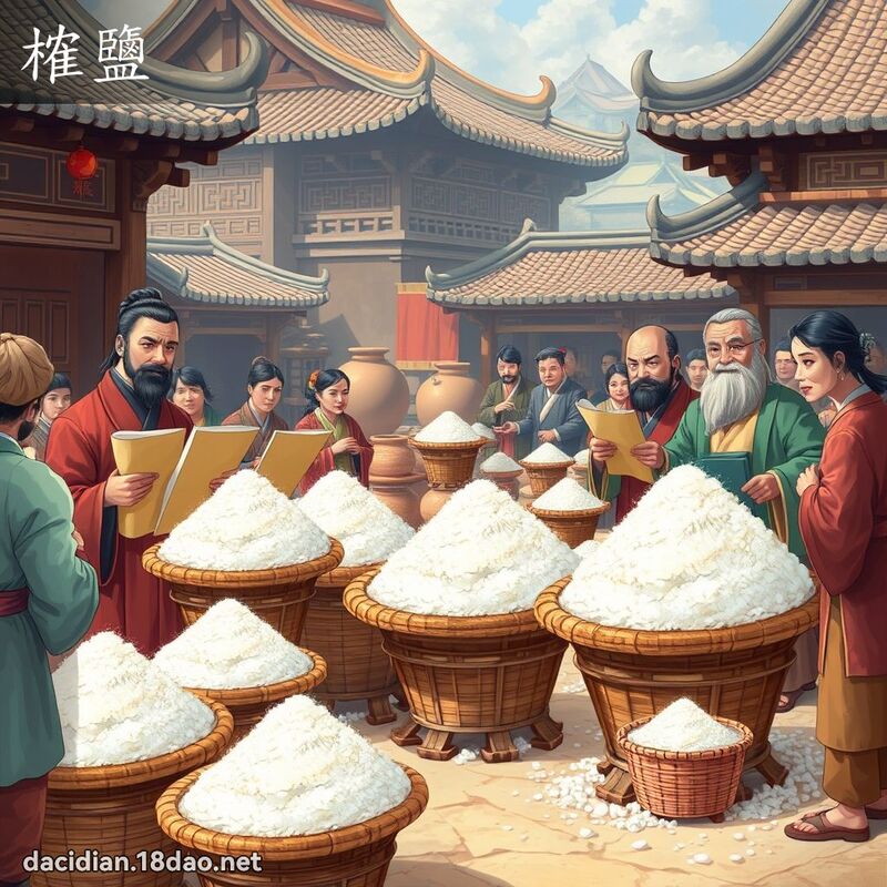 榷鹽 - 國語大辭典配圖