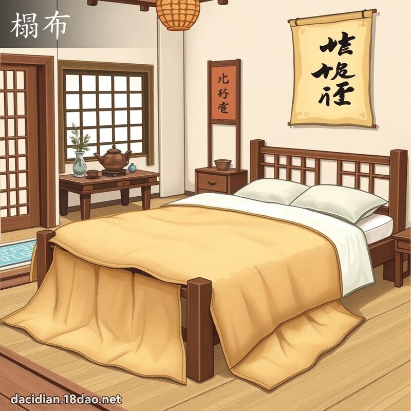 榻布 - 國語大辭典配圖