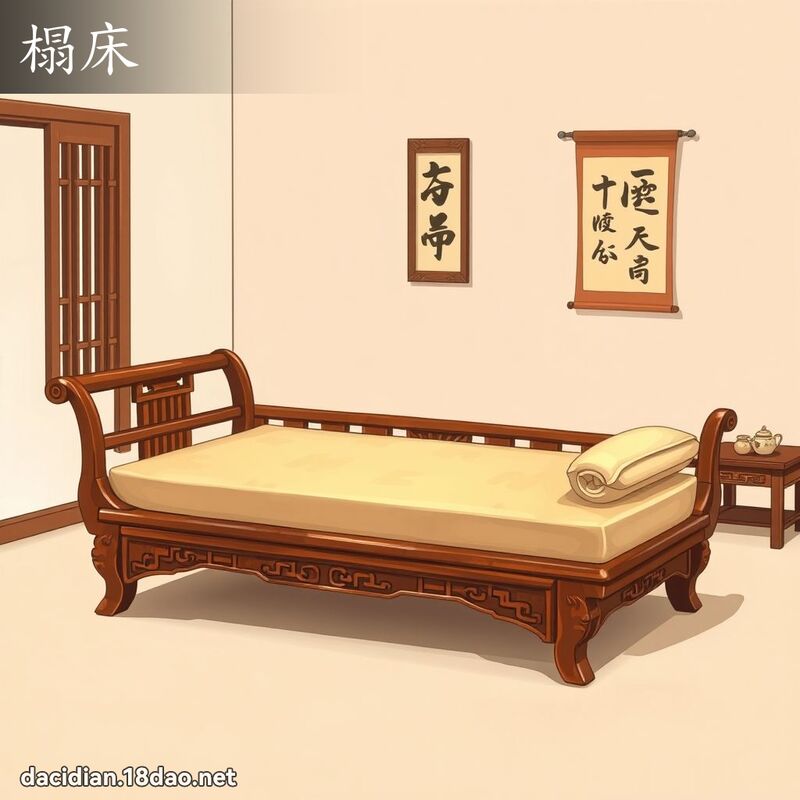 榻床 - 國語大辭典配圖
