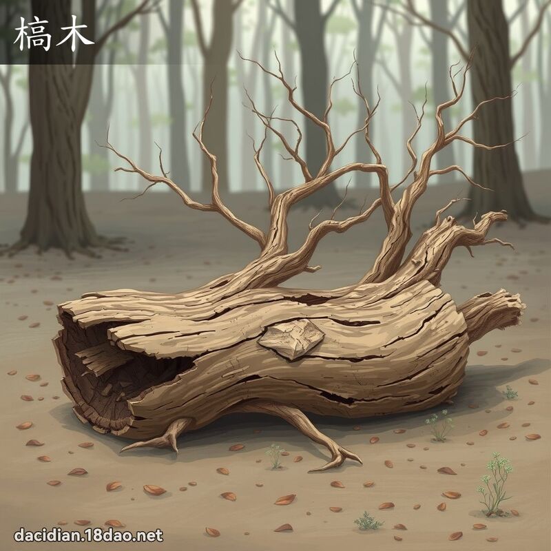 槁木 - 國語大辭典配圖