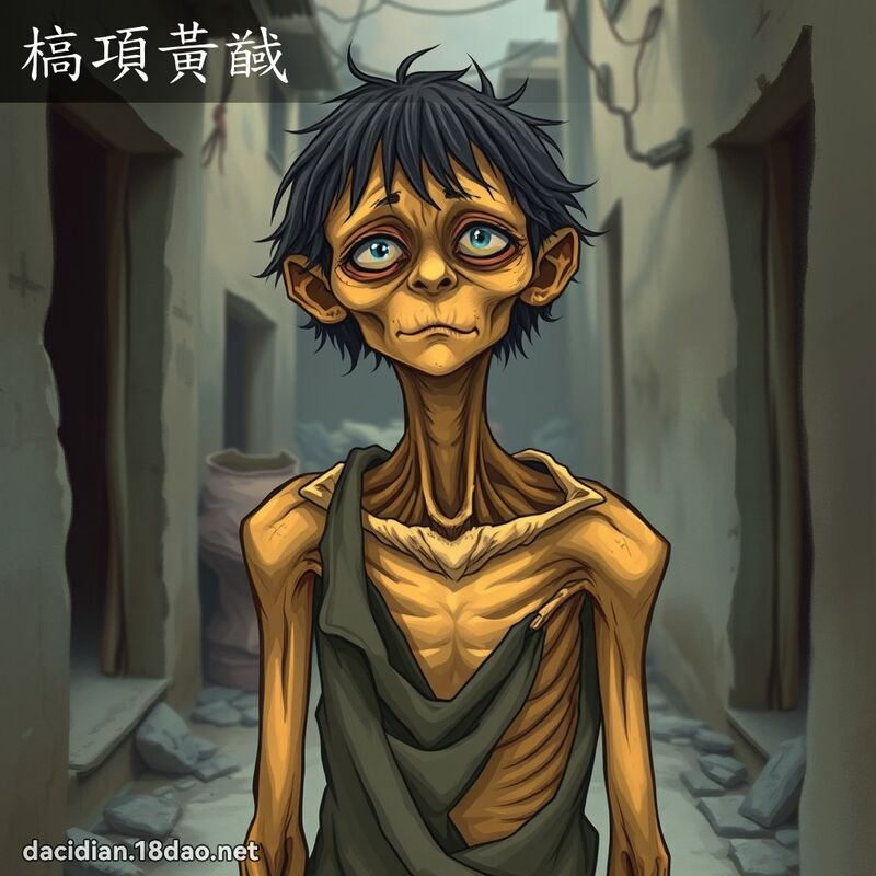槁项黄馘 - 国语大辞典配图