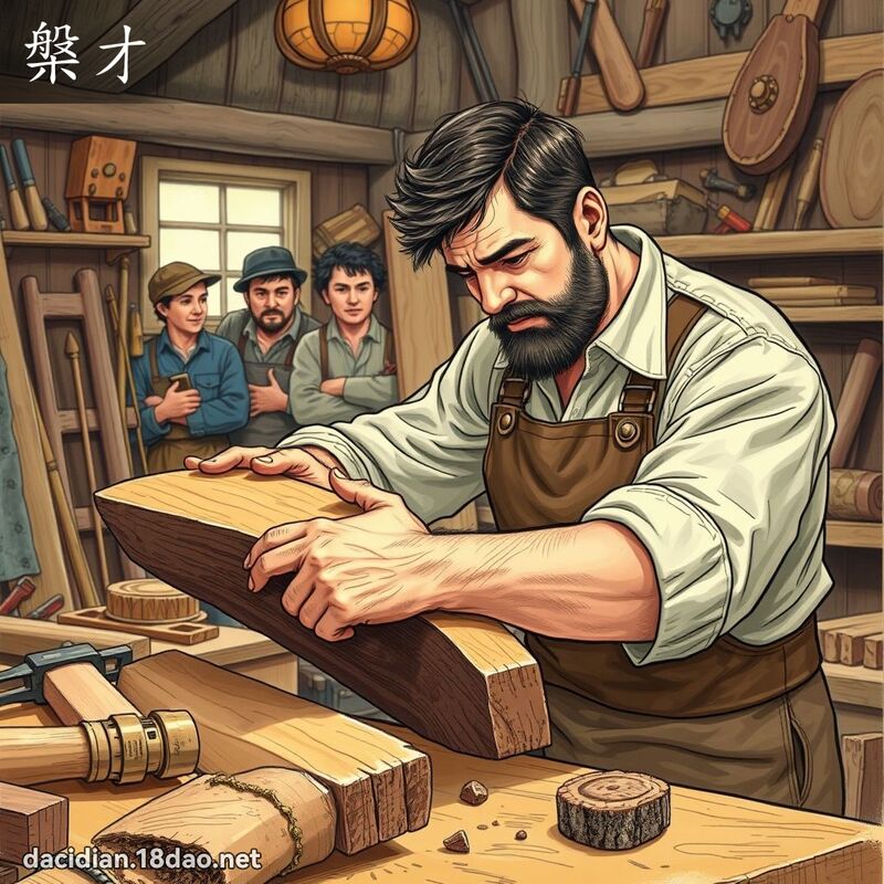 槃才 - 國語大辭典配圖