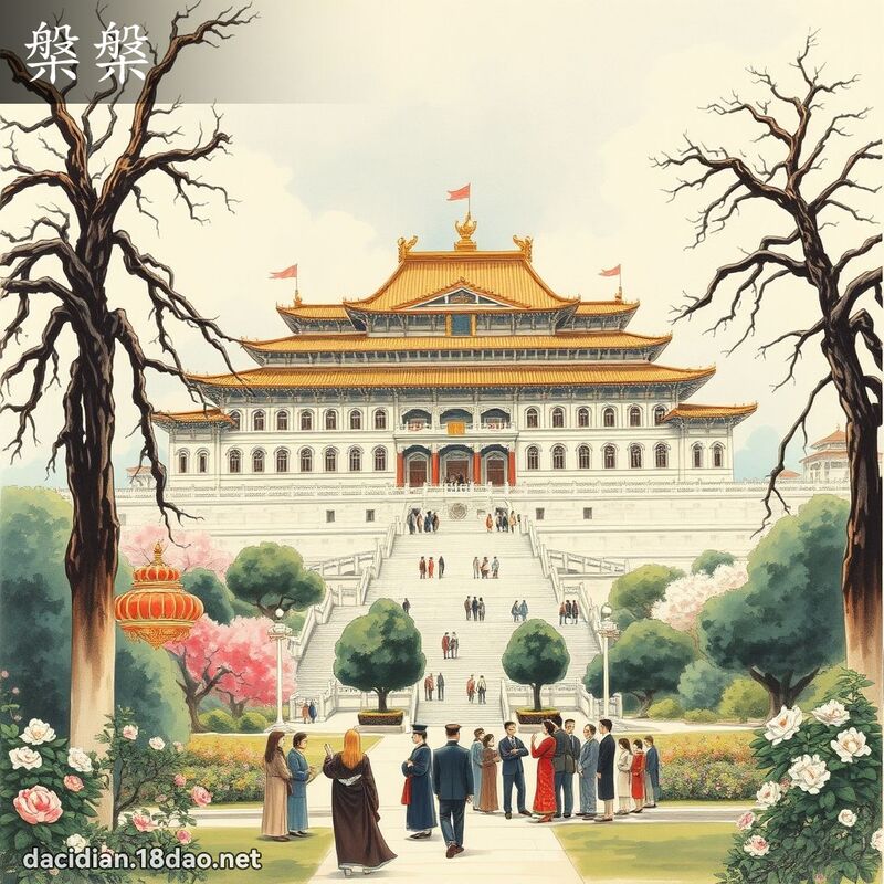 槃槃 - 國語大辭典配圖