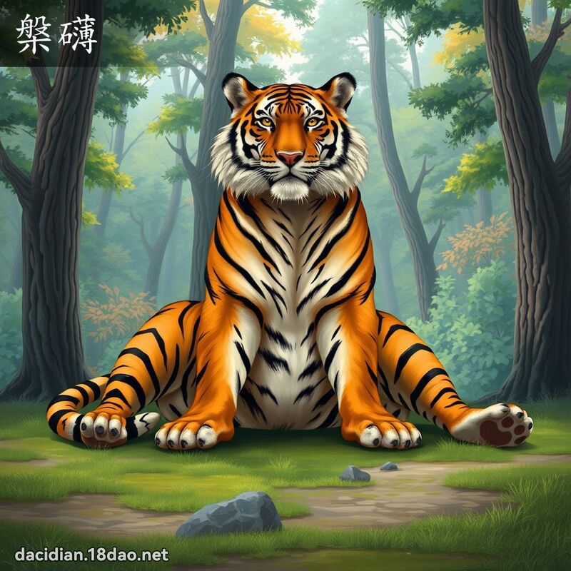 槃礴 - 國語大辭典配圖