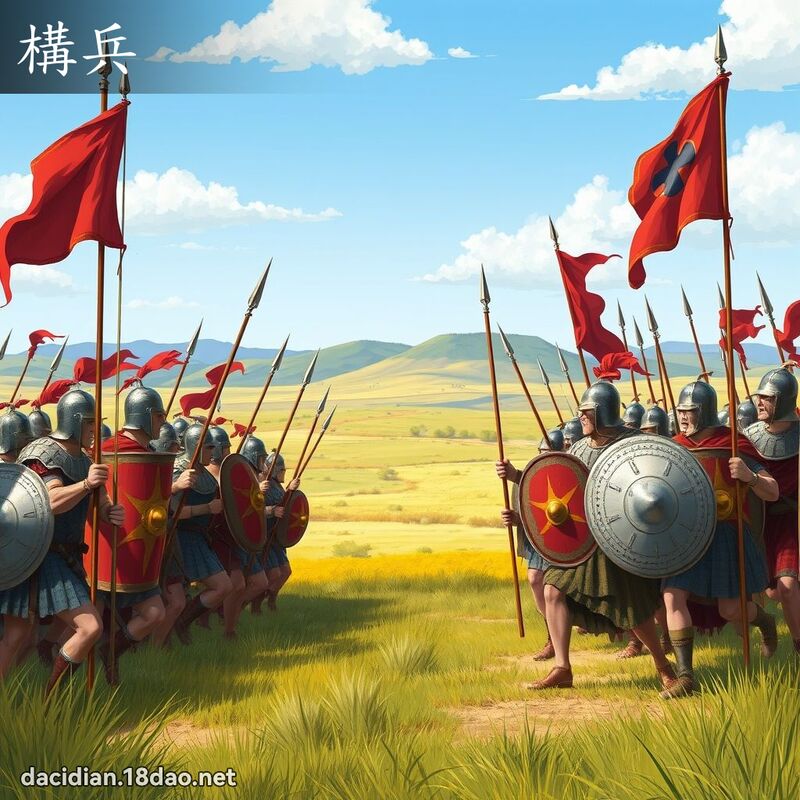 构兵 - 国语大辞典配图