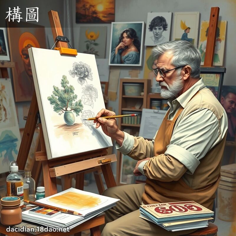 構圖 - 國語大辭典配圖