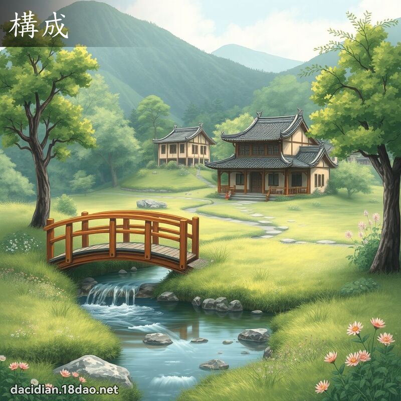 构成 - 国语大辞典配图