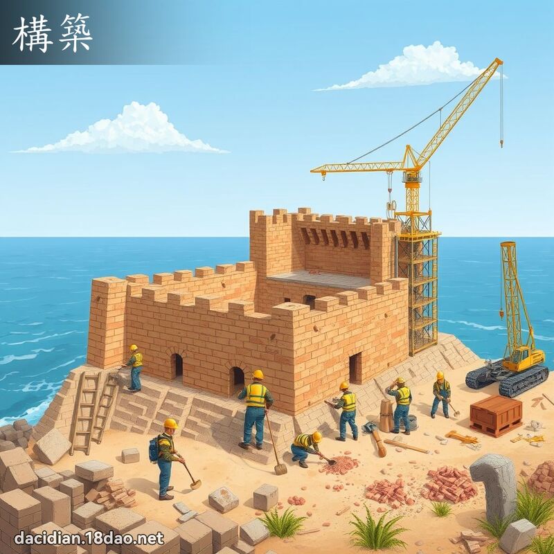 构筑 - 国语大辞典配图