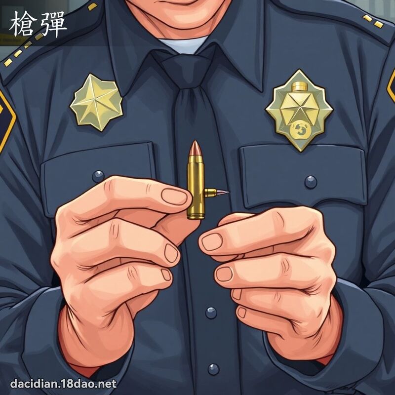 槍彈 - 國語大辭典配圖
