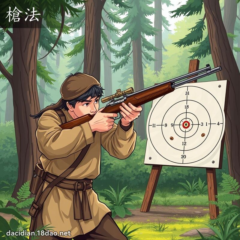 槍法 - 國語大辭典配圖