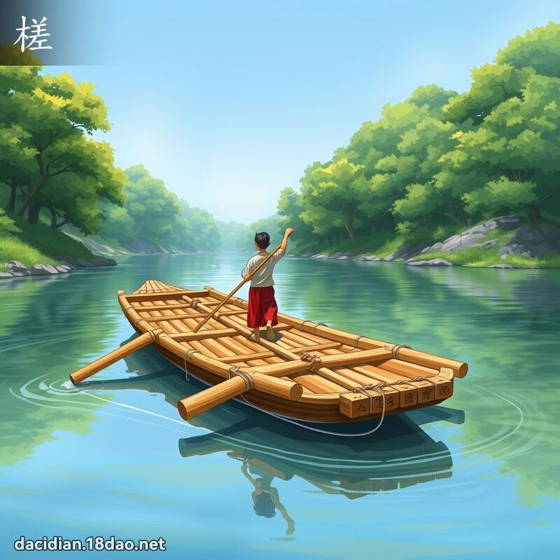 槎 - 國語大辭典配圖