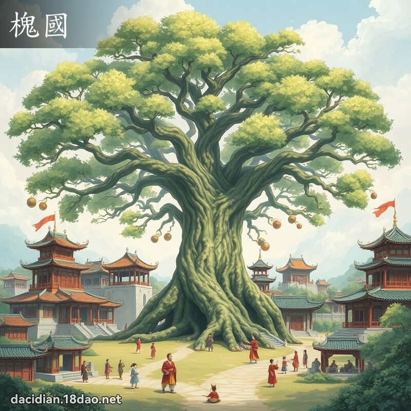 槐国 - 国语大辞典配图