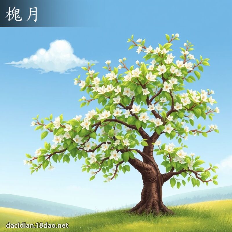 槐月 - 國語大辭典配圖