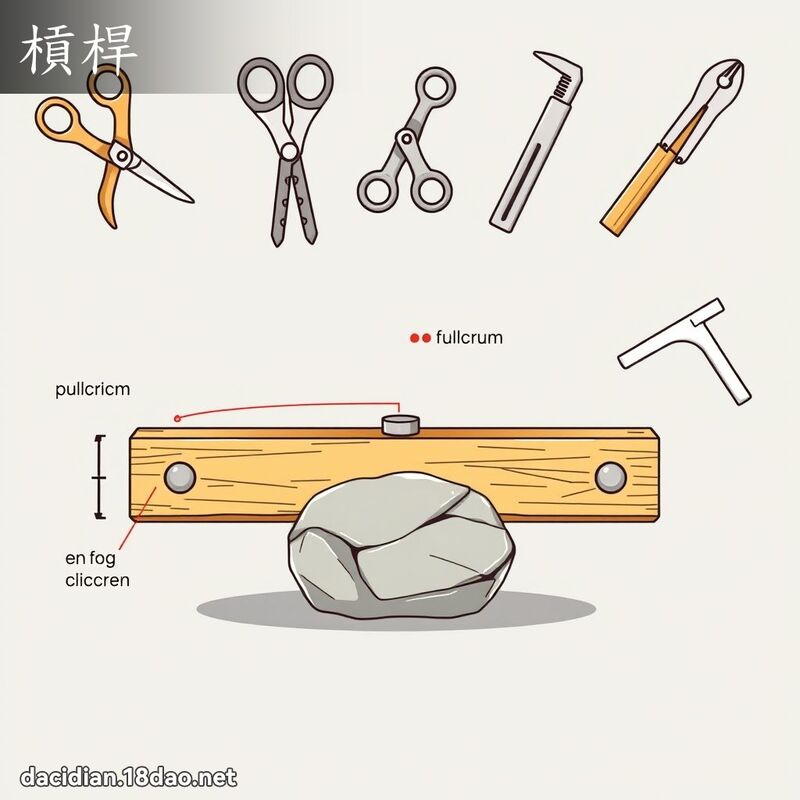 槓桿 - 國語大辭典配圖