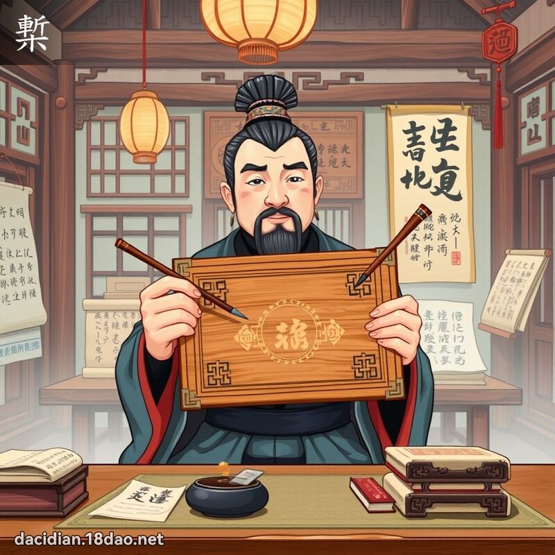 槧 - 国语大辞典配图