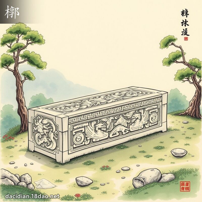 槨 - 國語大辭典配圖