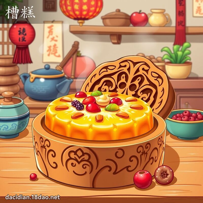槽糕 - 國語大辭典配圖