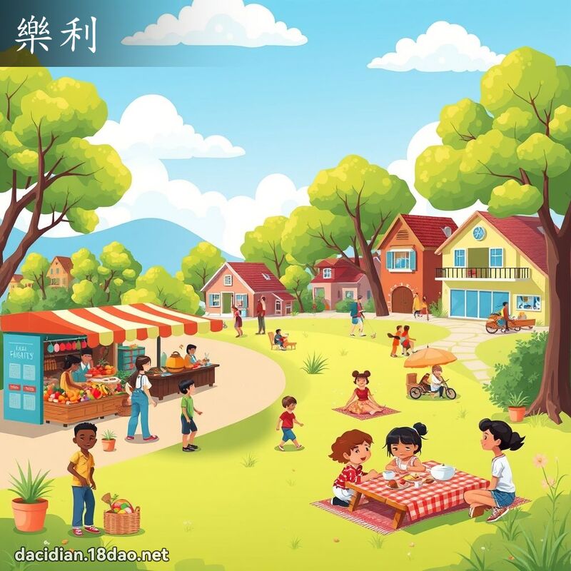 乐利 - 国语大辞典配图