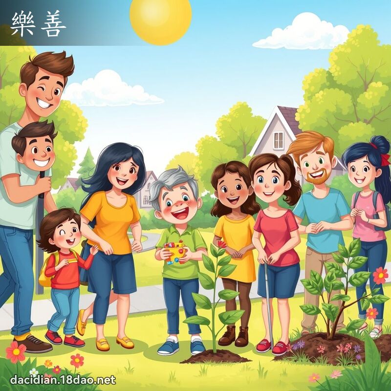 乐善 - 国语大辞典配图
