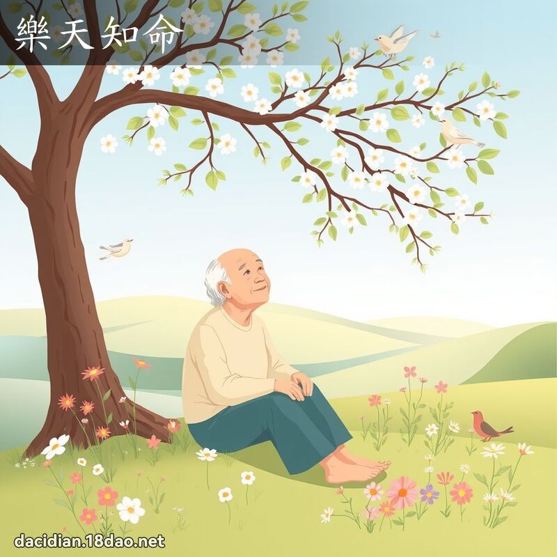乐天知命 - 国语大辞典配图