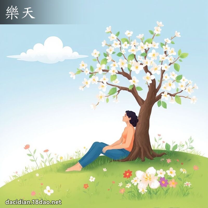 樂天 - 國語大辭典配圖