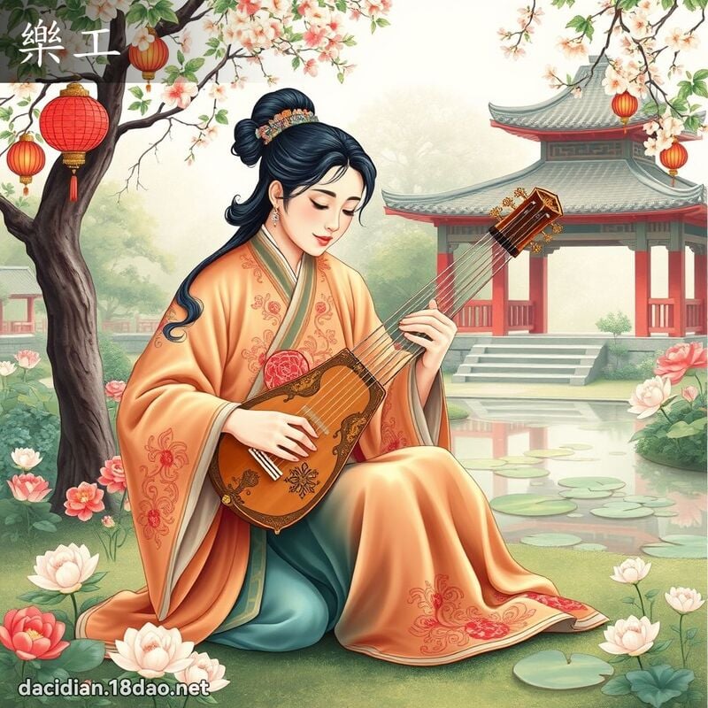 乐工 - 国语大辞典配图