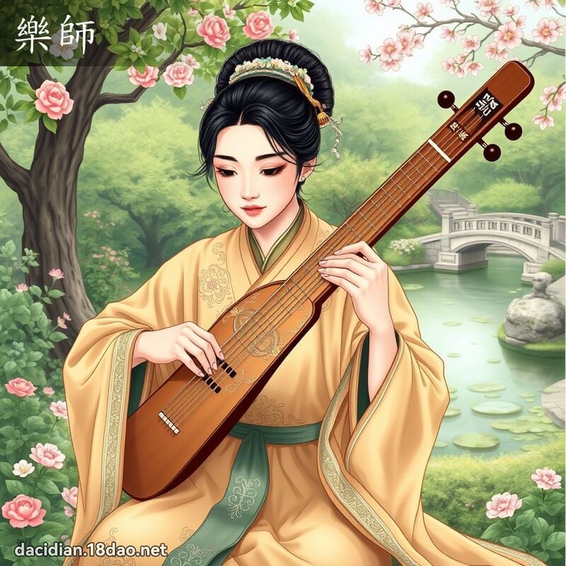 樂師 - 國語大辭典配圖