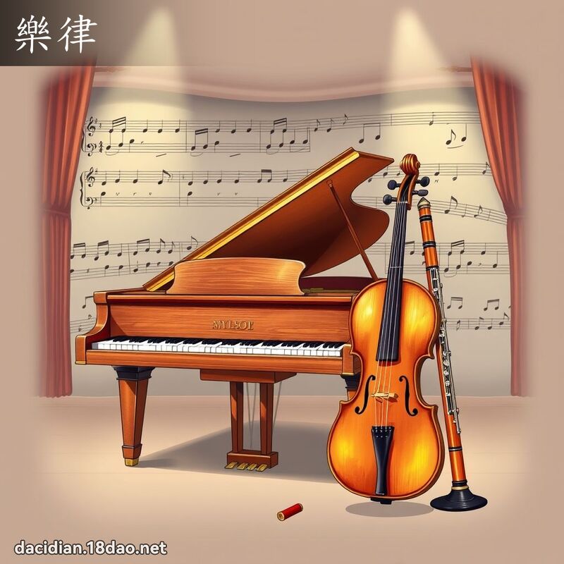 樂律 - 國語大辭典配圖