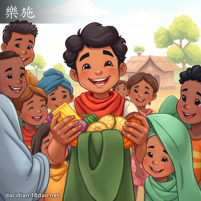 樂施 - 國語大辭典配圖