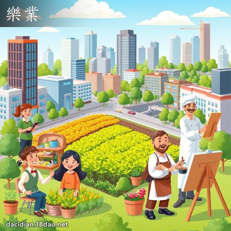 樂業 - 國語大辭典配圖