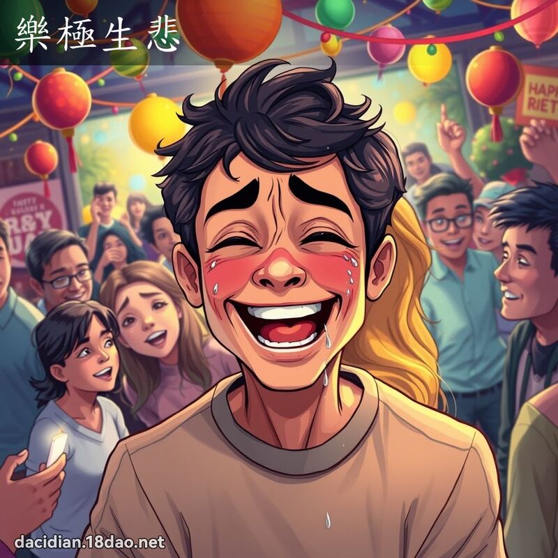 乐极生悲 - 国语大辞典配图