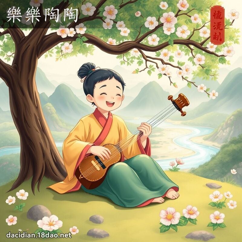 乐乐陶陶 - 国语大辞典配图