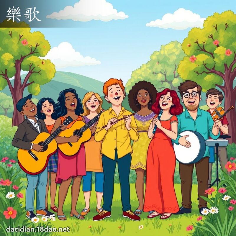 樂歌 - 國語大辭典配圖