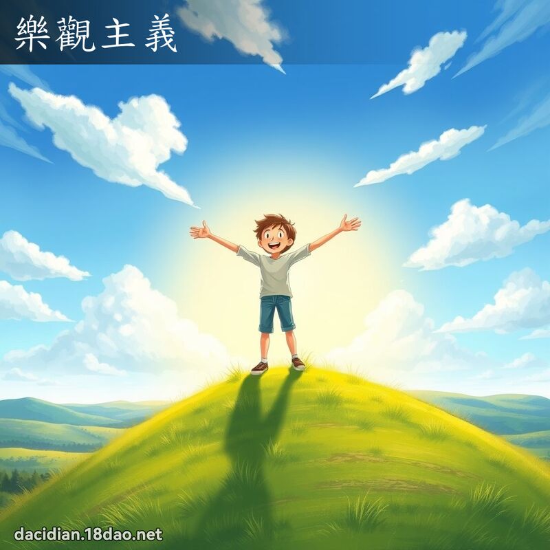 乐观主义 - 国语大辞典配图