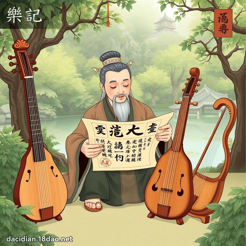 乐记 - 国语大辞典配图