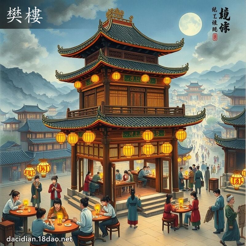樊樓 - 國語大辭典配圖