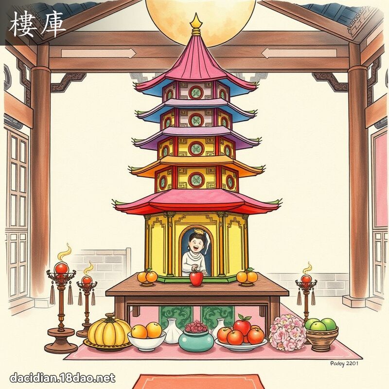 樓庫 - 國語大辭典配圖