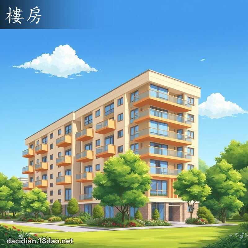 樓房 - 國語大辭典配圖