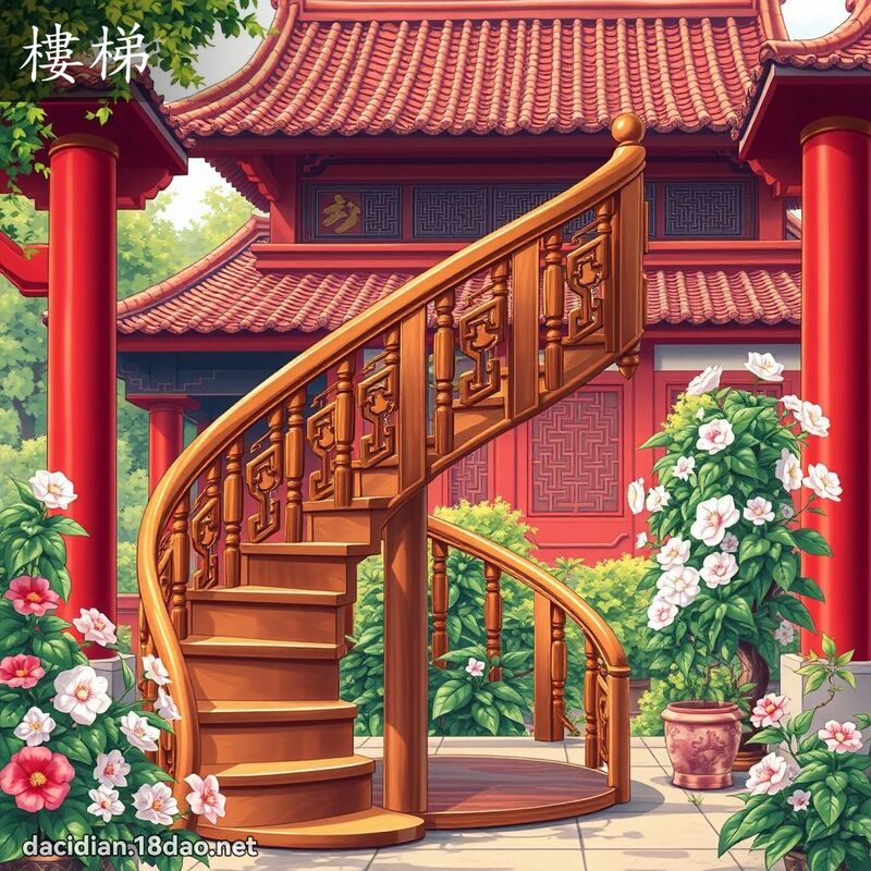 樓梯 - 國語大辭典配圖