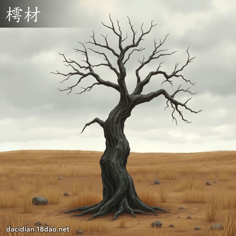 樗材 - 国语大辞典配图