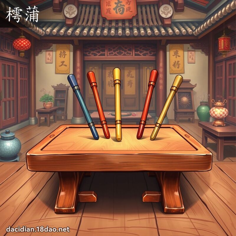樗蒲 - 國語大辭典配圖
