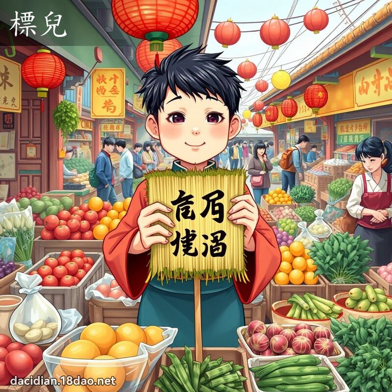 標兒 - 國語大辭典配圖